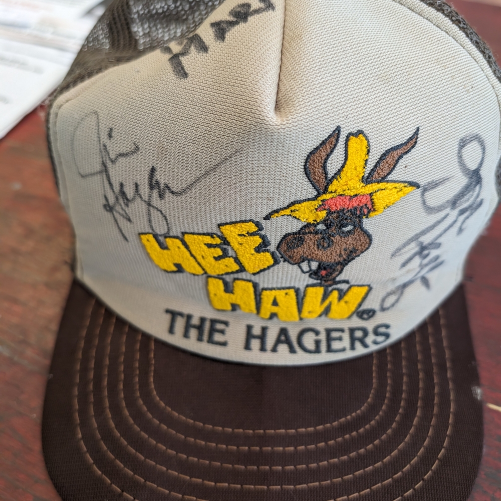 The Hanger Hee Haw Brown and Tan Hat